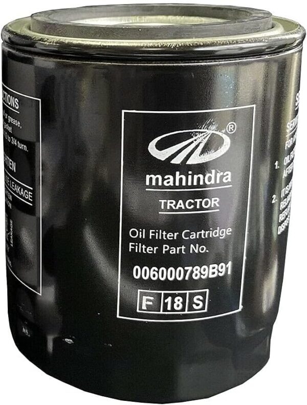 Mahindra Tractor Engine Oil Filter - OEM Part #006000789B91