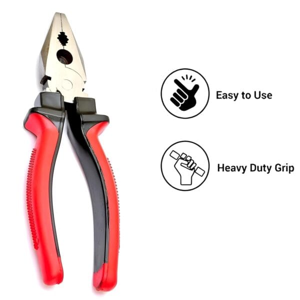 Vtronix Professional 8-Inch Lineman Plier: Premium Cutting Plier for Home and Electrical Work - Essential Tool for Precision and Versatility (Pack of 1) - Image 2